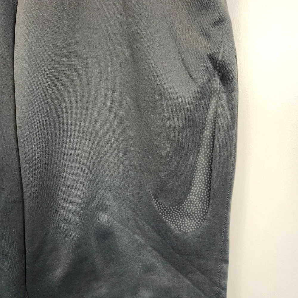 Nike Dri-FIT Therma Training Pants Charcoal Gray Fleece Basketball AQ2715-060 XL